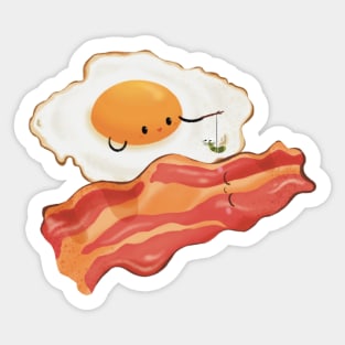 Egg and bacon Sticker